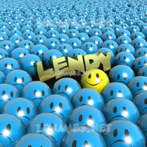 lendy in Special Smileys style - 3D name wallpaper lendy in Special Smileys style - 3D name wallpaper
