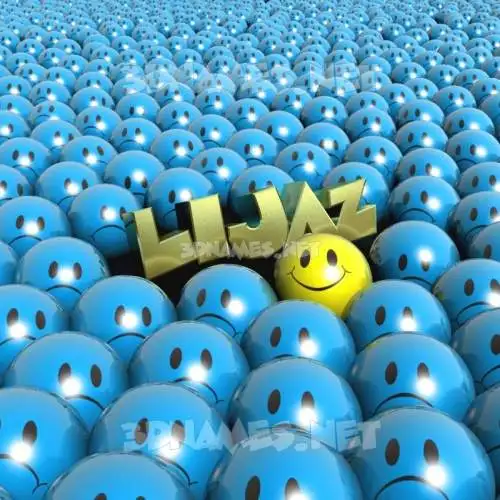 lijaz in Special Smileys style - 3D name wallpaper lijaz in Special Smileys style - 3D name wallpaper