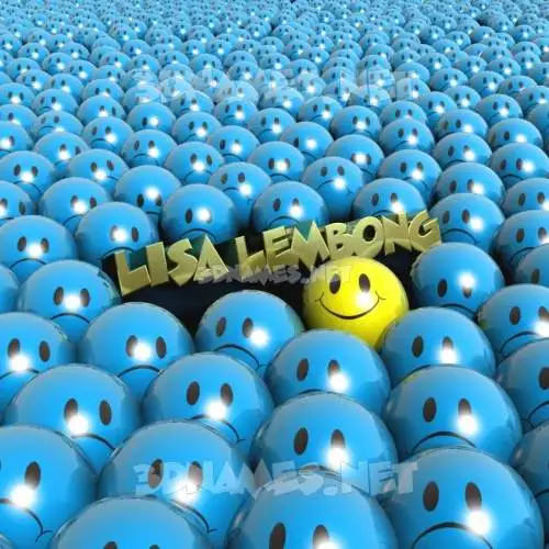 lisa lembong in Special Smileys style - 3D name wallpaper lisa lembong in Special Smileys style - 3D name wallpaper