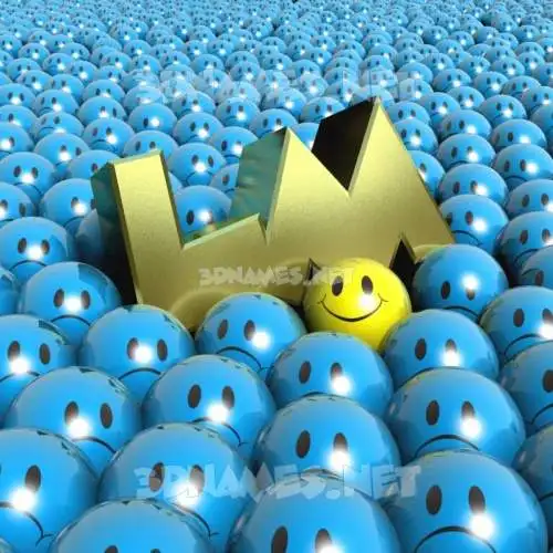 lm in Special Smileys style - 3D name wallpaper lm in Special Smileys style - 3D name wallpaper