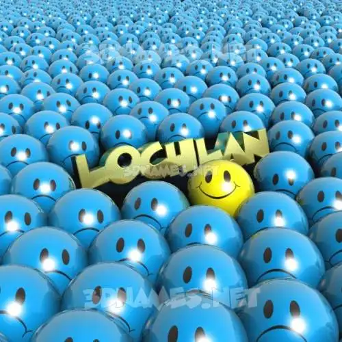 lochlan in Special Smileys style - 3D name wallpaper lochlan in Special Smileys style - 3D name wallpaper
