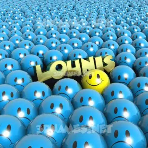 lounis in Special Smileys style - 3D name wallpaper lounis in Special Smileys style - 3D name wallpaper