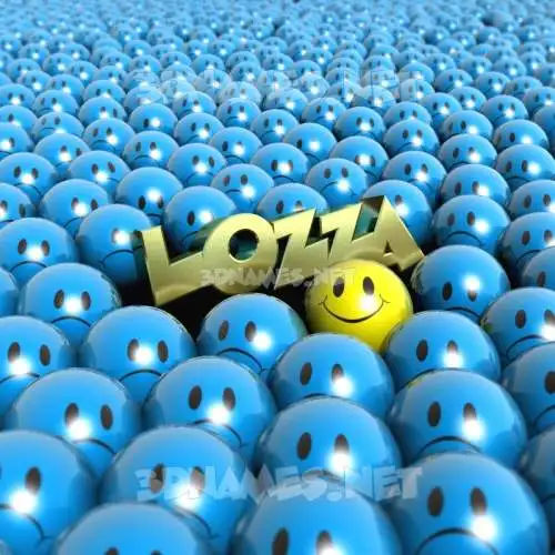 lozza in Special Smileys style - 3D name wallpaper lozza in Special Smileys style - 3D name wallpaper