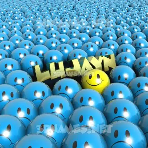 lujayn in Special Smileys style - 3D name wallpaper lujayn in Special Smileys style - 3D name wallpaper