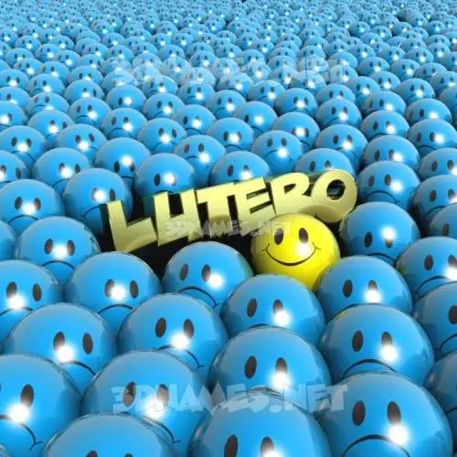lutero in Special Smileys style - 3D name wallpaper lutero in Special Smileys style - 3D name wallpaper