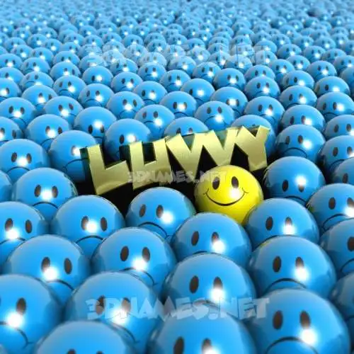 luvvy in Special Smileys style - 3D name wallpaper luvvy in Special Smileys style - 3D name wallpaper