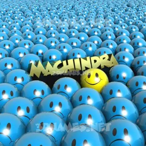 machindra in Special Smileys style - 3D name wallpaper