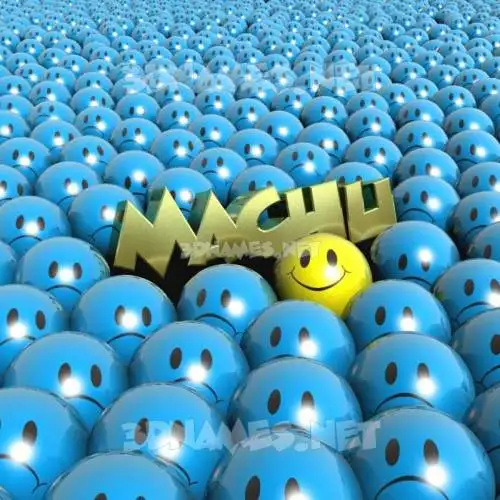 machu in Special Smileys style - 3D name wallpaper machu in Special Smileys style - 3D name wallpaper