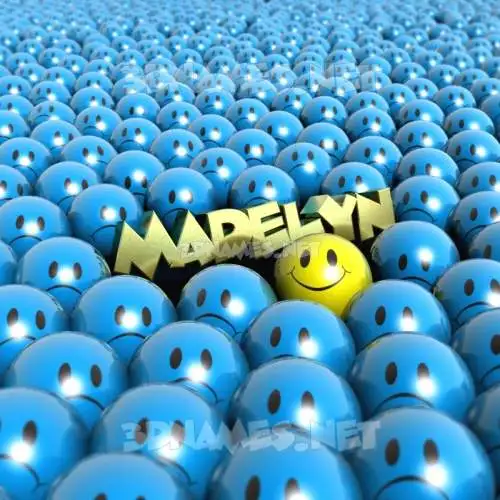 madelyn in Special Smileys style - 3D name wallpaper madelyn in Special Smileys style - 3D name wallpaper