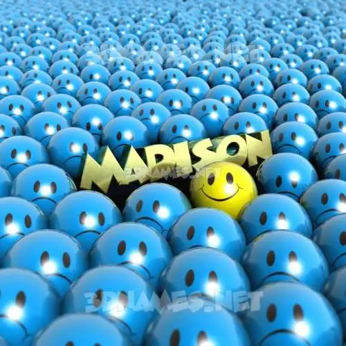 madison in Special Smileys style - 3D name wallpaper madison in Special Smileys style - 3D name wallpaper