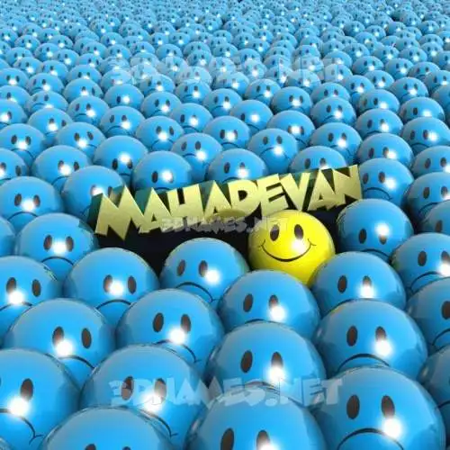 mahadevan in Special Smileys style - 3D name wallpaper mahadevan in Special Smileys style - 3D name wallpaper
