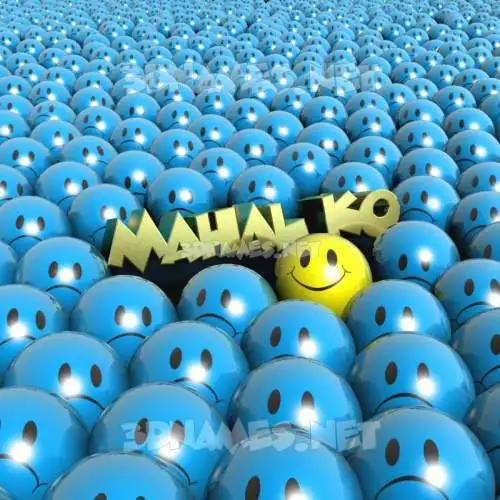 mahal ko in Special Smileys style - 3D name wallpaper mahal ko in Special Smileys style - 3D name wallpaper