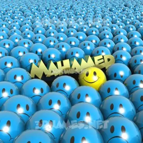 mahamed in Special Smileys style - 3D name wallpaper mahamed in Special Smileys style - 3D name wallpaper