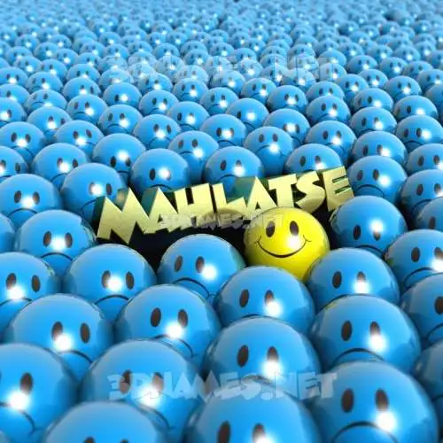 mahlatse in Special Smileys style - 3D name wallpaper