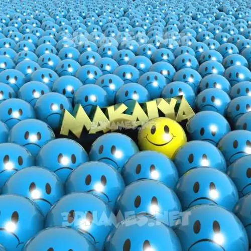 makaiya in Special Smileys style - 3D name wallpaper makaiya in Special Smileys style - 3D name wallpaper
