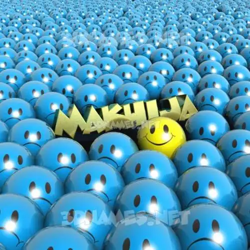 makhija in Special Smileys style - 3D name wallpaper makhija in Special Smileys style - 3D name wallpaper