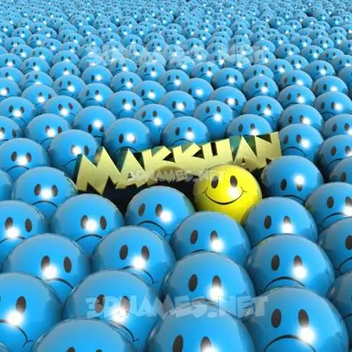 makkhan in Special Smileys style - 3D name wallpaper makkhan in Special Smileys style - 3D name wallpaper