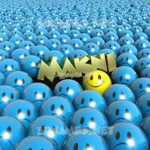 makni in Special Smileys style - 3D name wallpaper makni in Special Smileys style - 3D name wallpaper