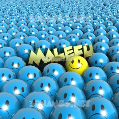 malefu in Special Smileys style - 3D name wallpaper malefu in Special Smileys style - 3D name wallpaper