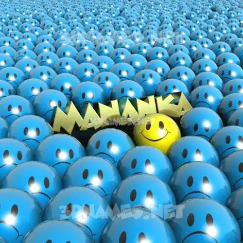 mananka in Special Smileys style - 3D name wallpaper mananka in Special Smileys style - 3D name wallpaper