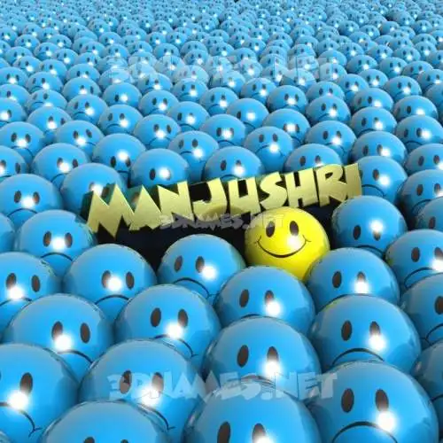 manjushri in Special Smileys style - 3D name wallpaper manjushri in Special Smileys style - 3D name wallpaper
