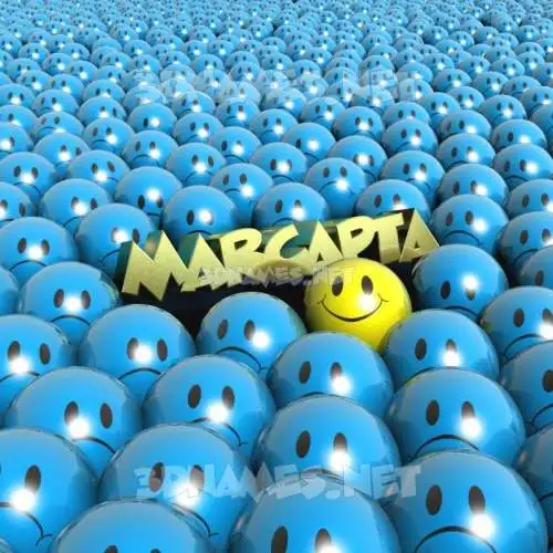 marcapta in Special Smileys style - 3D name wallpaper marcapta in Special Smileys style - 3D name wallpaper