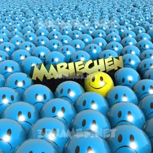 mariechen in Special Smileys style - 3D name wallpaper mariechen in Special Smileys style - 3D name wallpaper
