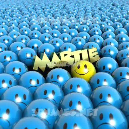 martie in Special Smileys style - 3D name wallpaper martie in Special Smileys style - 3D name wallpaper