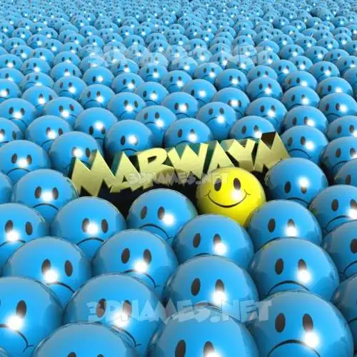 marwaym in Special Smileys style - 3D name wallpaper marwaym in Special Smileys style - 3D name wallpaper