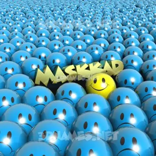 maskkad in Special Smileys style - 3D name wallpaper maskkad in Special Smileys style - 3D name wallpaper