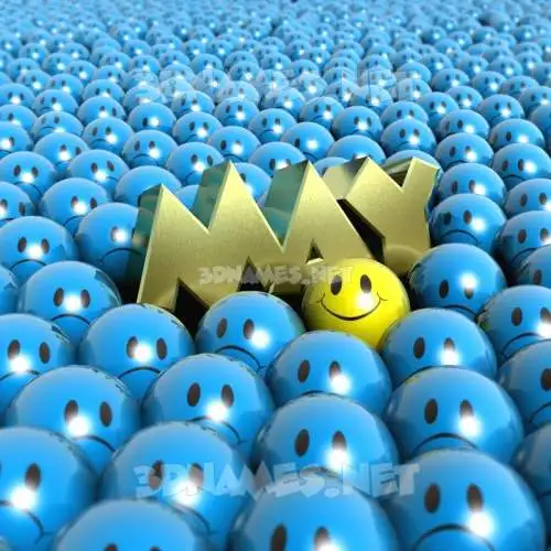 may in Special Smileys style - 3D name wallpaper may in Special Smileys style - 3D name wallpaper
