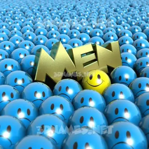 men in Special Smileys style - 3D name wallpaper men in Special Smileys style - 3D name wallpaper