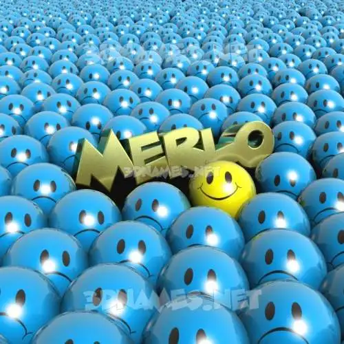 merlo in Special Smileys style - 3D name wallpaper merlo in Special Smileys style - 3D name wallpaper