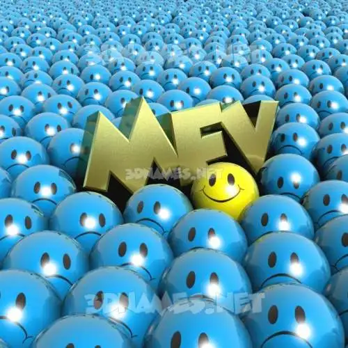 mfv in Special Smileys style - 3D name wallpaper