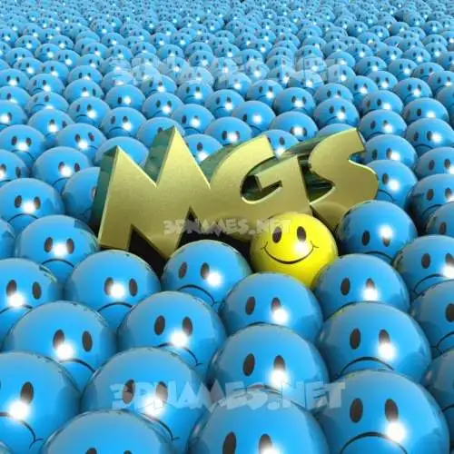 mgs in Special Smileys style - 3D name wallpaper mgs in Special Smileys style - 3D name wallpaper