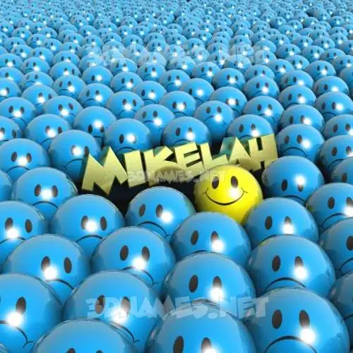 mikelah in Special Smileys style - 3D name wallpaper mikelah in Special Smileys style - 3D name wallpaper