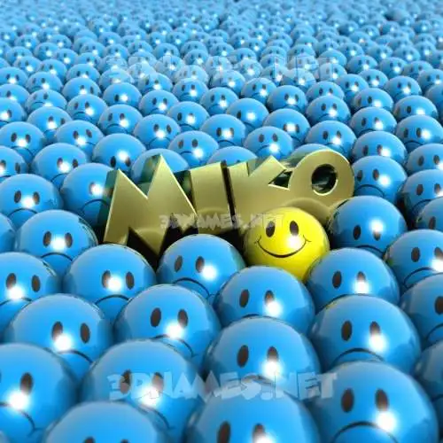 miko in Special Smileys style - 3D name wallpaper miko in Special Smileys style - 3D name wallpaper