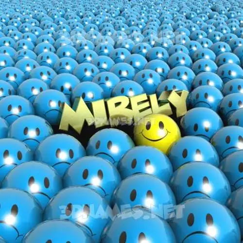 mirely in Special Smileys style - 3D name wallpaper mirely in Special Smileys style - 3D name wallpaper