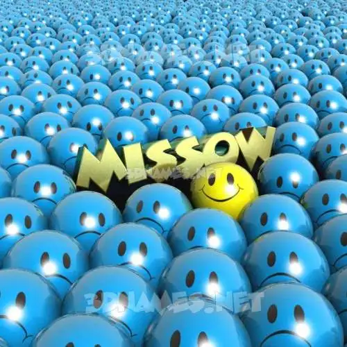 missow in Special Smileys style - 3D name wallpaper