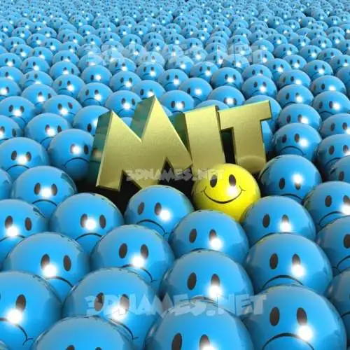 mit in Special Smileys style - 3D name wallpaper mit in Special Smileys style - 3D name wallpaper