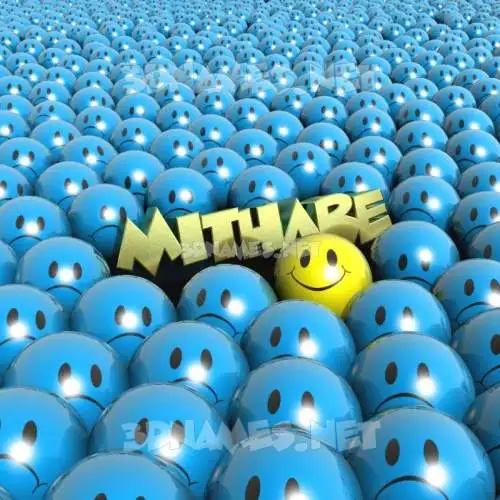 mithare in Special Smileys style - 3D name wallpaper mithare in Special Smileys style - 3D name wallpaper