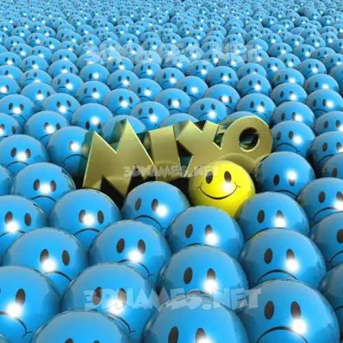 mixo in Special Smileys style - 3D name wallpaper mixo in Special Smileys style - 3D name wallpaper