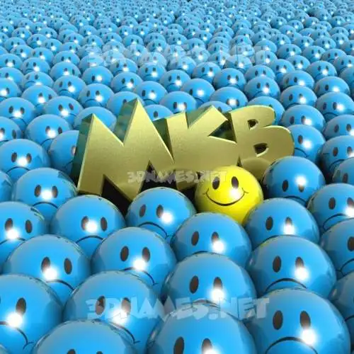 mkb in Special Smileys style - 3D name wallpaper mkb in Special Smileys style - 3D name wallpaper