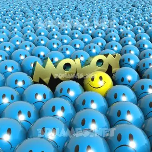 moloy in Special Smileys style - 3D name wallpaper moloy in Special Smileys style - 3D name wallpaper