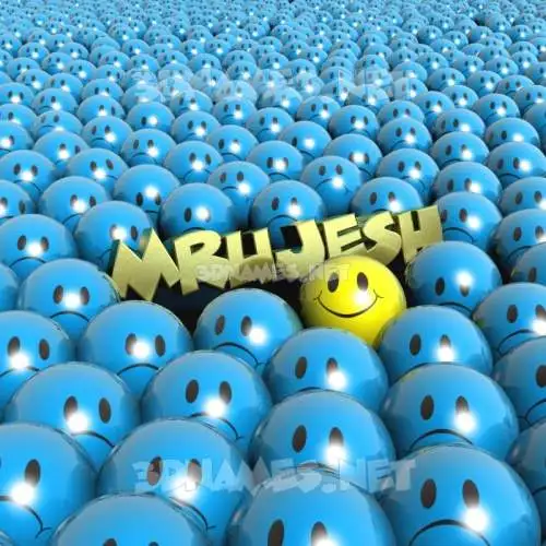 mrujesh in Special Smileys style - 3D name wallpaper mrujesh in Special Smileys style - 3D name wallpaper
