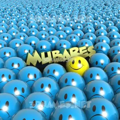 mubares in Special Smileys style - 3D name wallpaper mubares in Special Smileys style - 3D name wallpaper