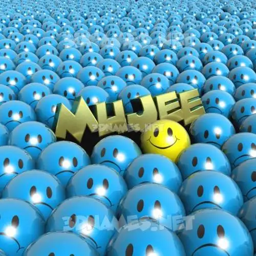 mujee in Special Smileys style - 3D name wallpaper mujee in Special Smileys style - 3D name wallpaper