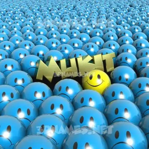 mukit in Special Smileys style - 3D name wallpaper mukit in Special Smileys style - 3D name wallpaper