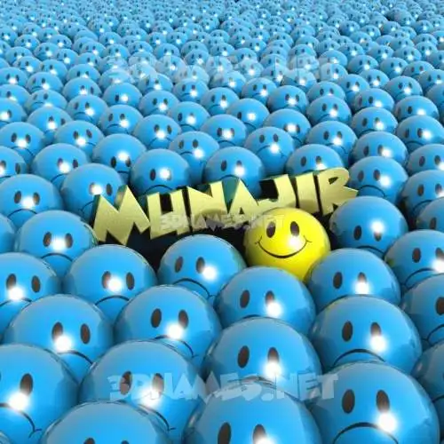 munajir in Special Smileys style - 3D name wallpaper munajir in Special Smileys style - 3D name wallpaper