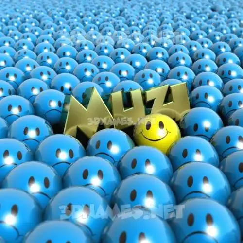 muzi in Special Smileys style - 3D name wallpaper muzi in Special Smileys style - 3D name wallpaper